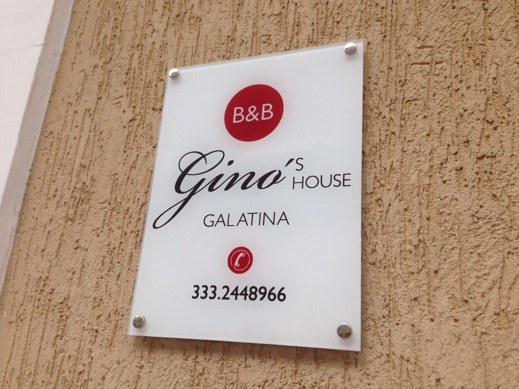 Gino'S House B&B Галатина Экстерьер фото